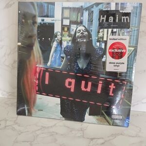 SEALED Limited Edition 2025 Haim I Quit Purple Vinyl LP Record 19802909261S1